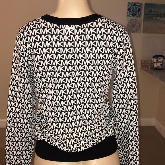 LAST CHANCE | MICHAEL KORS Signature Logo Sweater - Picture 3 of 7